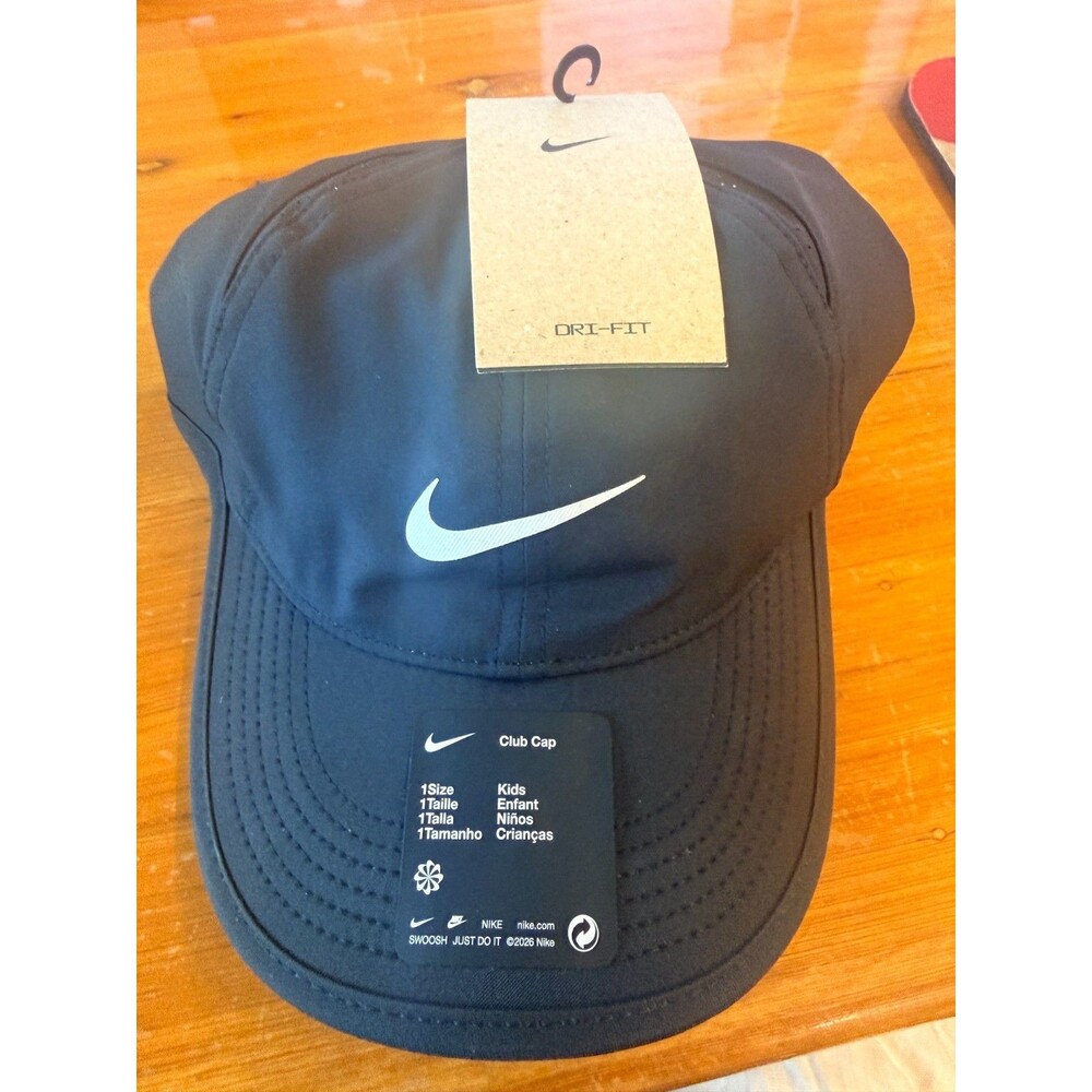 🖤 NWT Nike Dri-FIT Club Kids' Unstructured Featherlight Cap